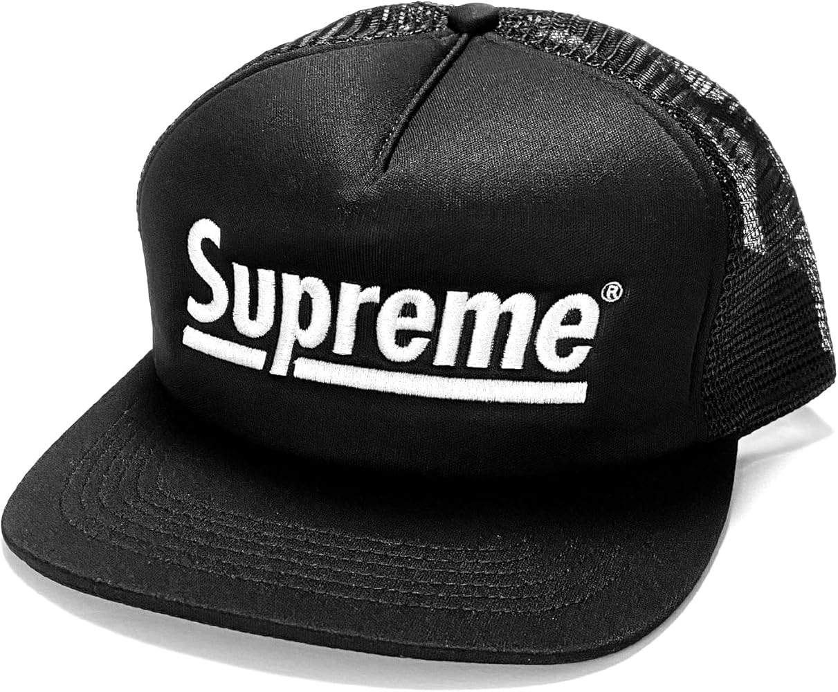 Amazon | [シュプリーム] メンズ アンダーラインメッシュバック5パネル